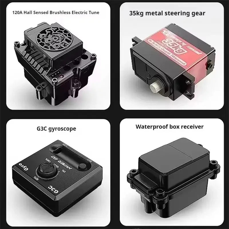 Jyscend Hyperr Go Brushless 4WD RC Car High Speed Performance