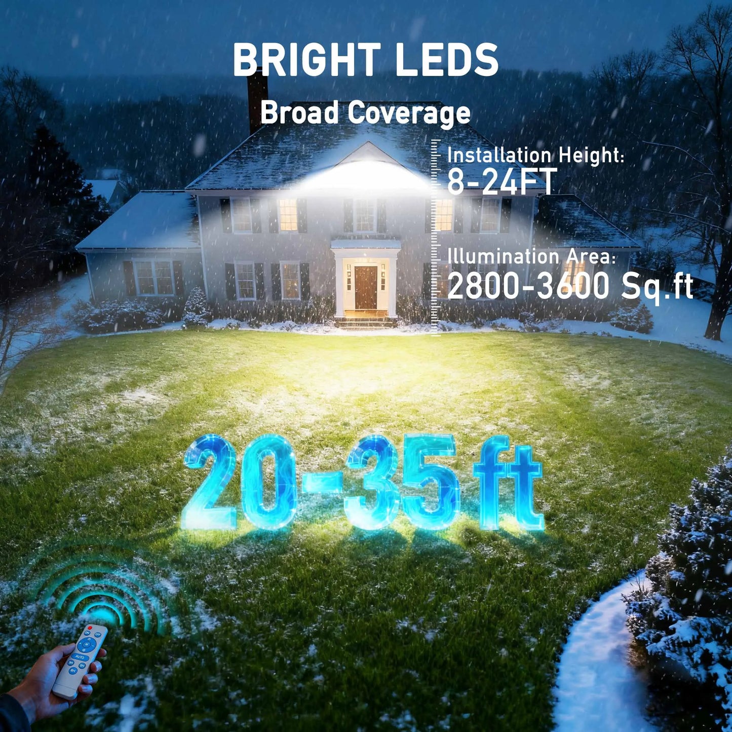 Solar LED Area Lights Motion Sensor Dusk To Dawn Aluminum