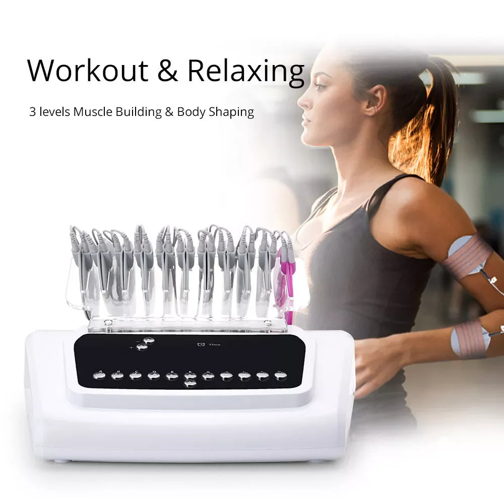 UNOISETION EMS Electromuscular Stimulation Device For Body Contouring And Relaxation