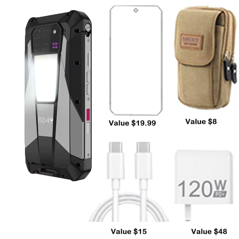 Unihertz Tank 3 Pro Rugged Projector Smartphone With Camera