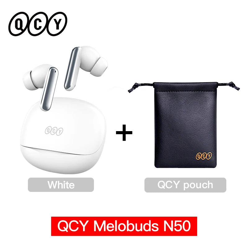 QCY Melobuds N50 ANC Wireless Earphones With Multi Mic Clarity