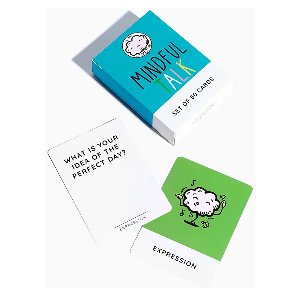 Mindfulness Talk Card Game for Kids and Parents Foster Authentic and Meaningful Conversations Game Cards Perfect Gaming Gifts