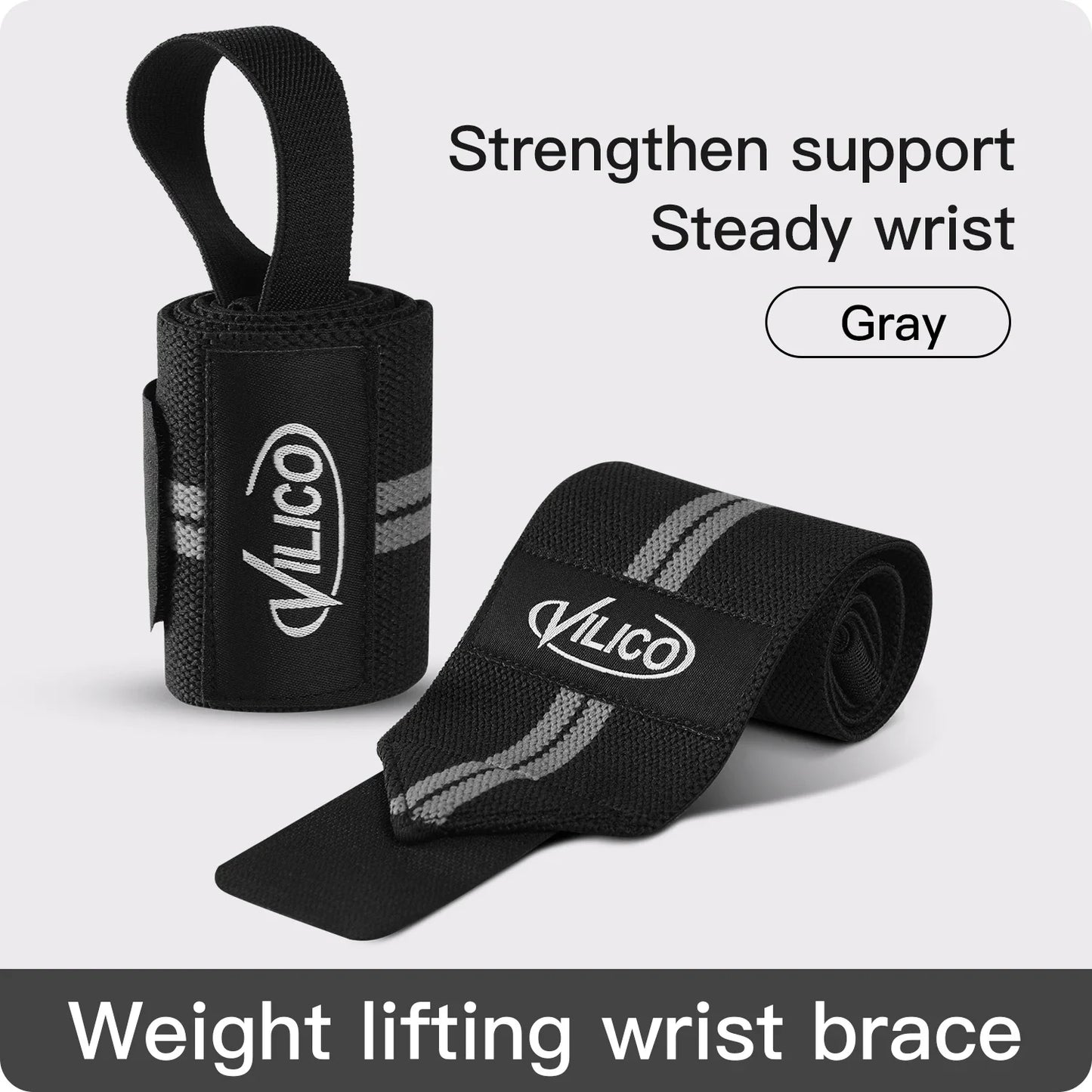 Wrist Support Wraps Straps For Extra Strength Weight Lifting