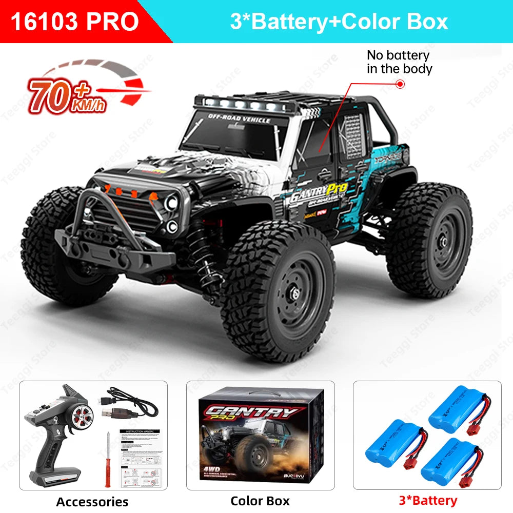 Teeggi 16103 4WD High Speed Off-Road Remote Control Truck