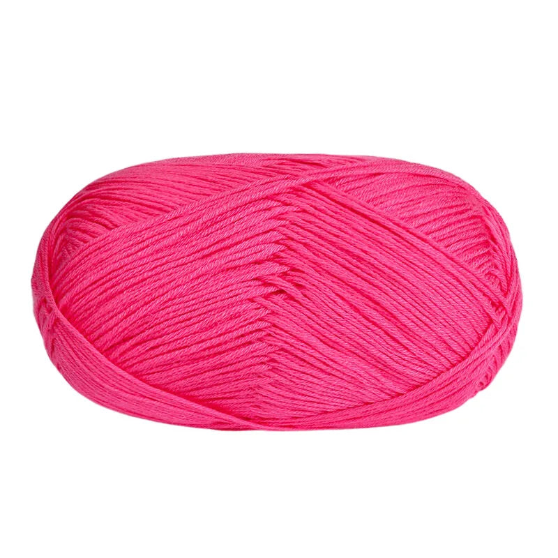 Cotton Bamboo Blend Yarn Hand Knitting Crochet DIY Sweater Dolls