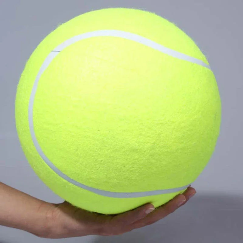 Shunmaii Tennis Ball Dog Chew Toy Inflatable Outdoor Play