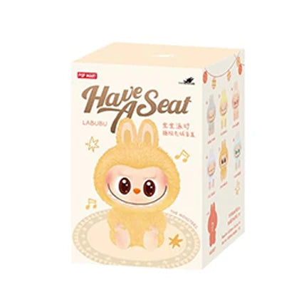 POP MART Labubu Blind Box 100% Authentic THEMONSTERS Sit Sit Party Plush Blind Box Gift- Sealed Mystery Box-Random Sealed Collec