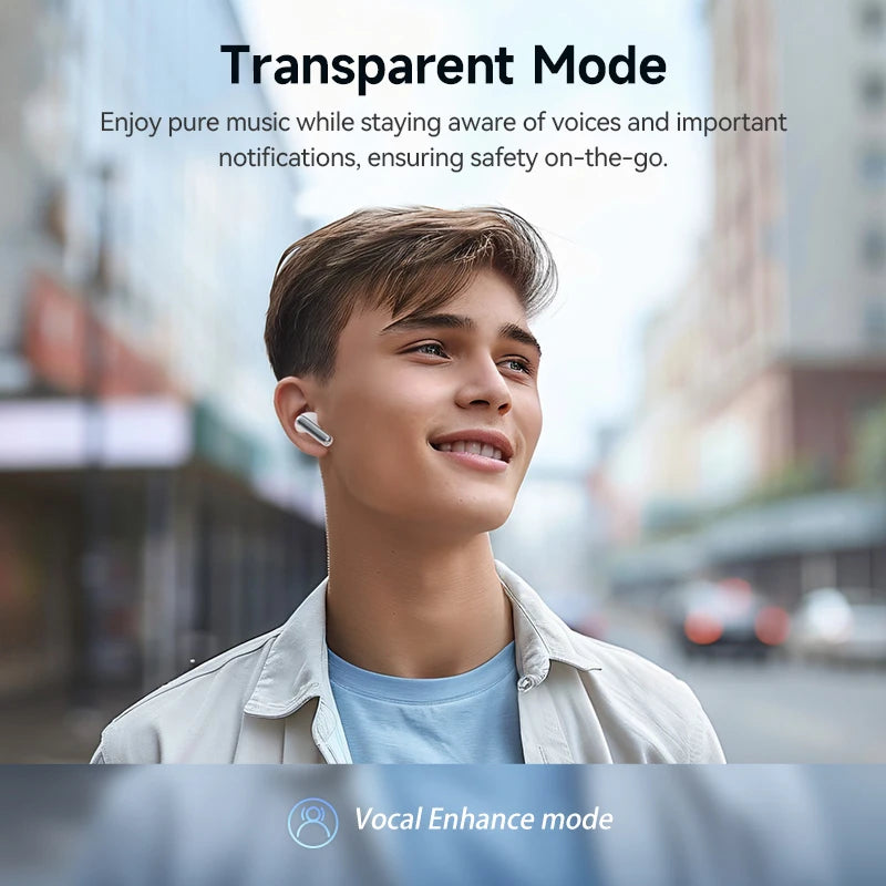 QCY Melobuds N50 ANC Wireless Earphones With Multi Mic Clarity