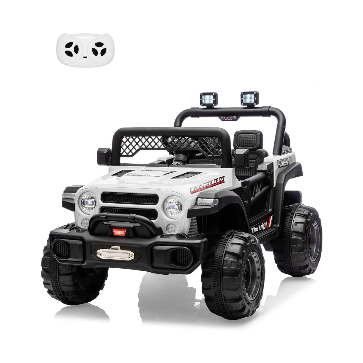 HiMISS 12V Kids Ride On Car Remote Control Music Lights