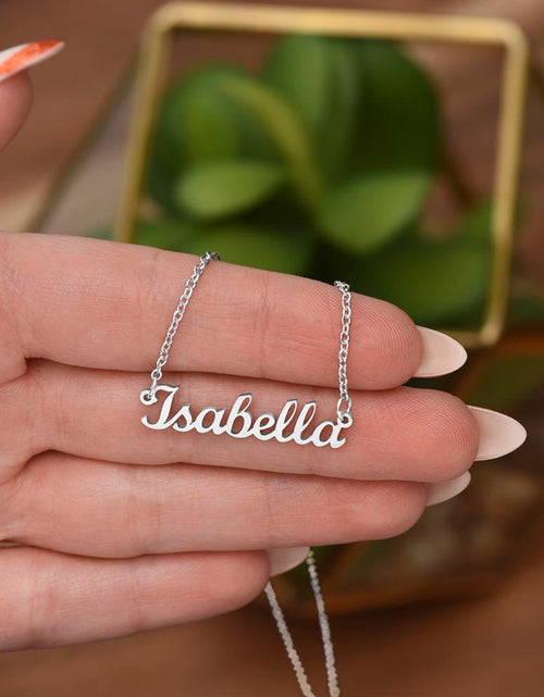 Load image into Gallery viewer, Custom Name Necklace: Own Your Style with Our Exquisite Custom Name Necklaces – Where Every Letter Tells Your Unique Story!&quot;
