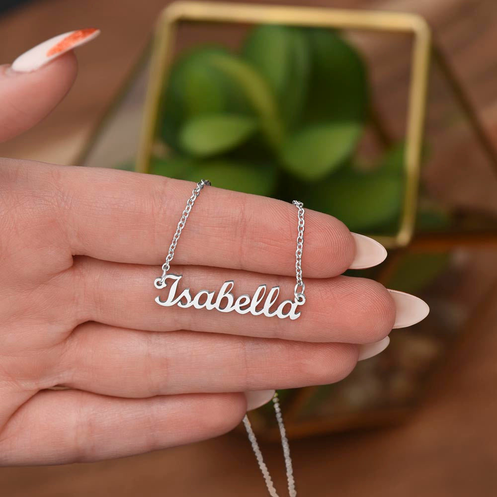 Custom Name Necklace: Own Your Style with Our Exquisite Custom Name Necklaces – Where Every Letter Tells Your Unique Story!"
