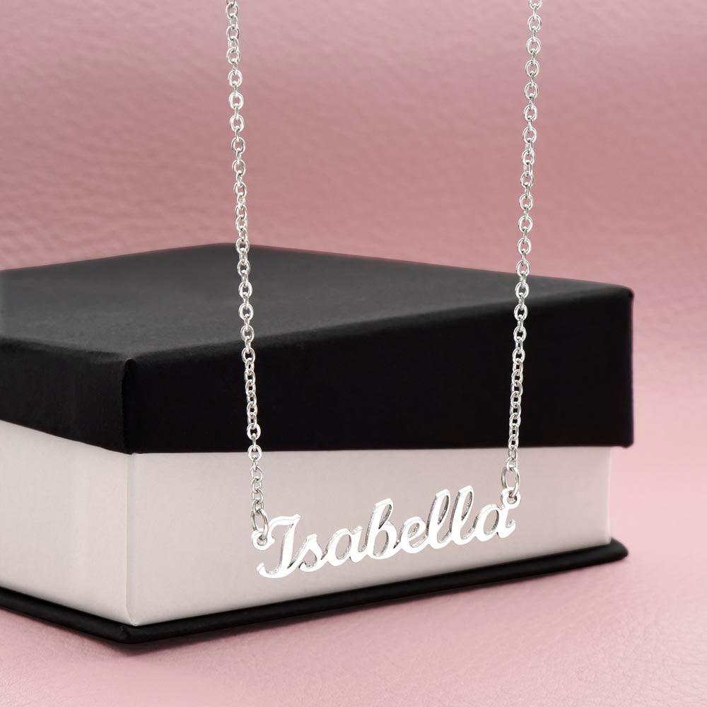 Custom Name Necklace: Own Your Style with Our Exquisite Custom Name Necklaces – Where Every Letter Tells Your Unique Story!"