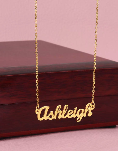 Load image into Gallery viewer, Custom Name Necklace: Own Your Style with Our Exquisite Custom Name Necklaces – Where Every Letter Tells Your Unique Story!&quot;
