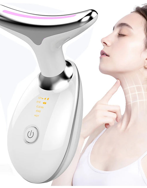 Load image into Gallery viewer, Micro-current Neck Face Massage Device
